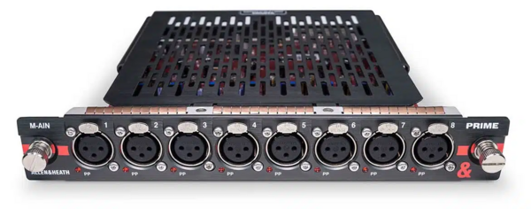 DX32 PRIME MIC/LINE INPUT MODULE - 8 XLR INPUTS, 32BIT CONVERTERS